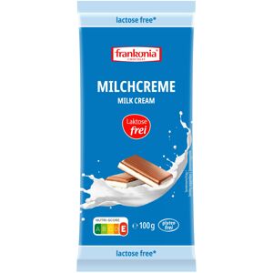 Frankonia Mléčná čokoláda s krémovou náplní bez laktózy 100 g